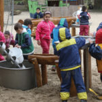 Wasserspielplatz auf der Freizeitanlage Big Tipi